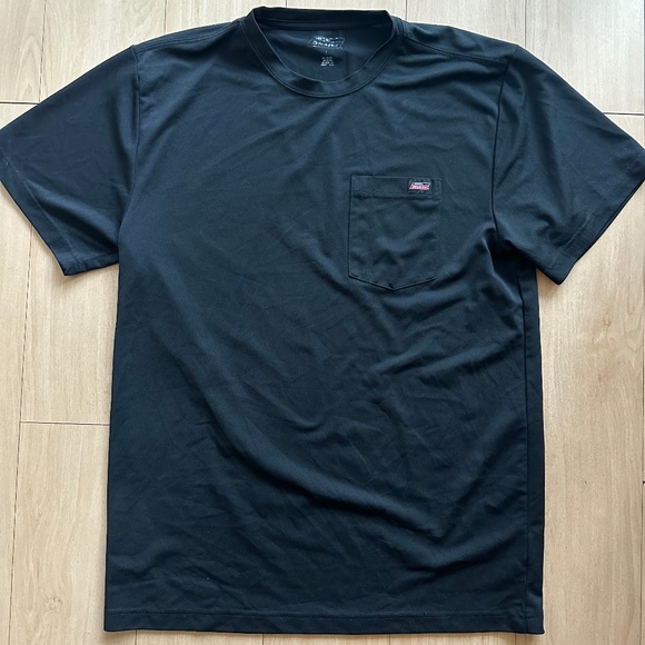 Dickies Large Pocket T-shirt Black Poly Mesh - Picture 1 of 1